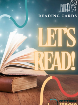 Let's Read! - Positive English reading cards